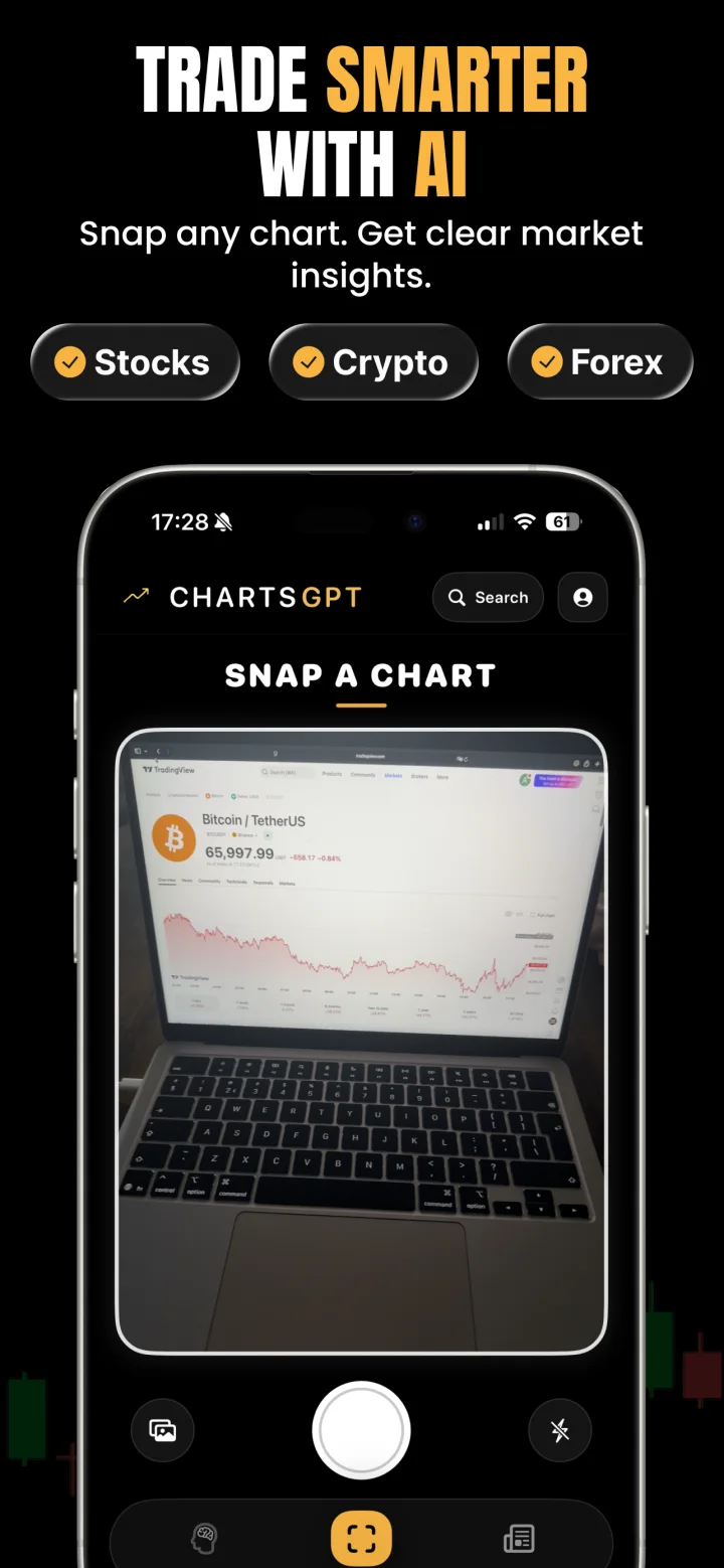 Scan a chart with the ChartsGPT camera